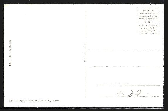 Cartoline postali: Gränichen, Totalansicht aus der Vogelsc – Usato da Berlin venduto da bartko-reher 1