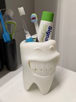 Zahnbürstenhalter – Lachender Zahn / Toothbrush Holder