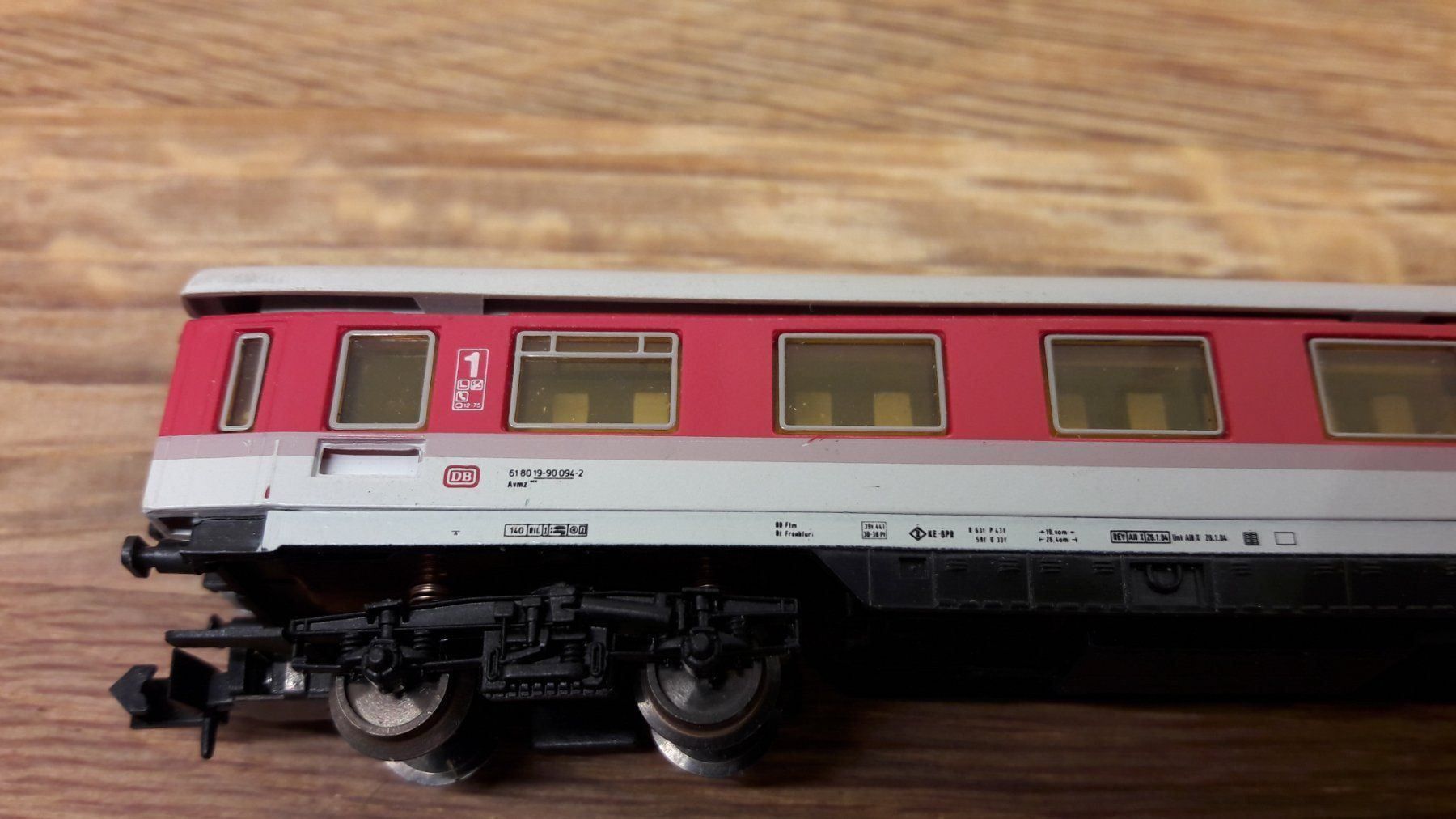 Arnold Modellini di ferrovie: Arnold N : DB voiture 1ère classe  "Amz" – Usato da Buttes venduto da Cafe2005 6