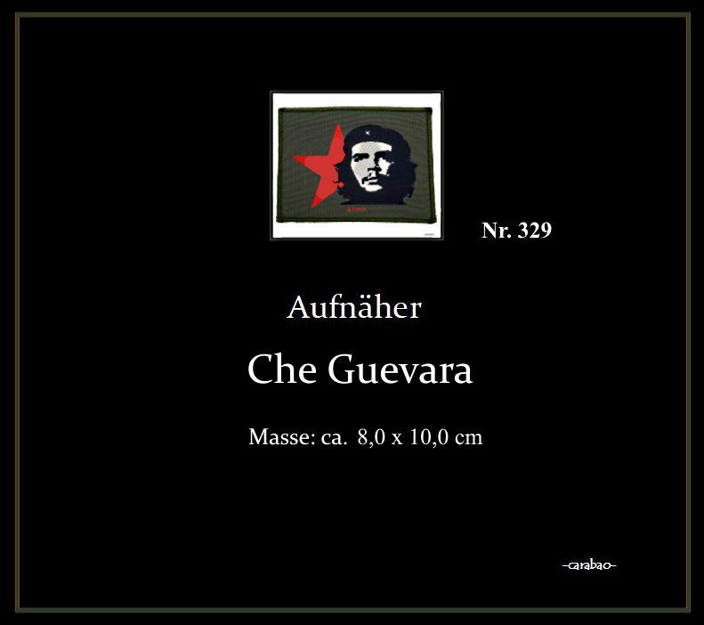Toppe: Aufnäher Che Guevara - Nr. 329 – Nuovo (secondo la descrizione) da Winterthur venduto da --carabao-- 3