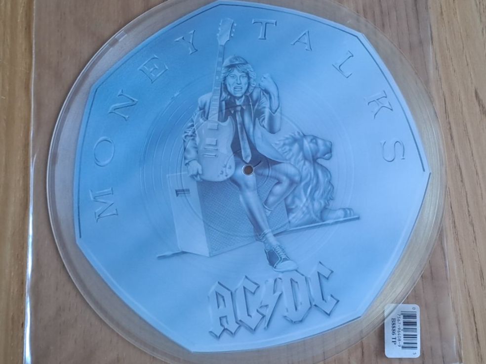 Dischi in vinile: AC/DC Moneytalks 12" Single Vinyl – Usato da Bitsch venduto da jajo79076