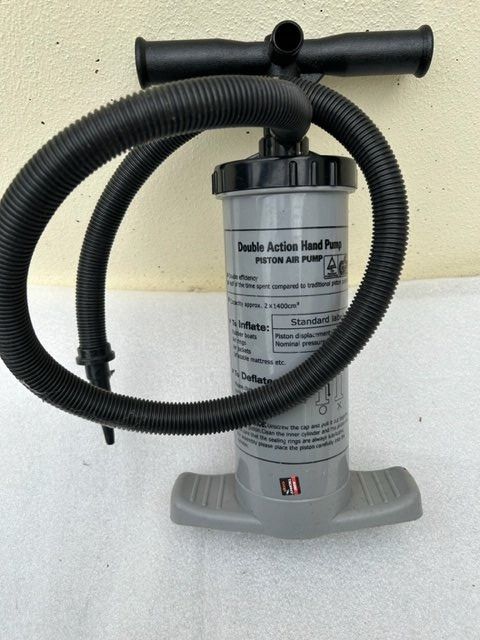 USB-Luftpumpe Mit Display - Automatisches Aufblasen Für Camping & Garten