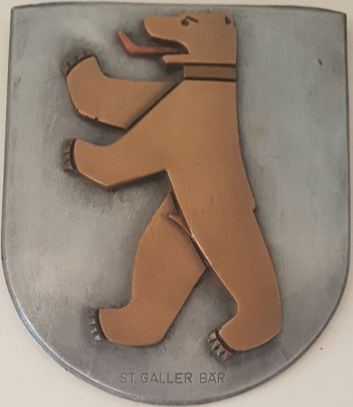Ecriteaux: Emblem / Schild ST. GALLER BÄR – D'occasion à Neuchâtel par Blondy_73
