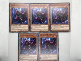 Dunkelauge-Albtraum Yu-Gi-Oh! Karten, 5 Stk., Top Zustand