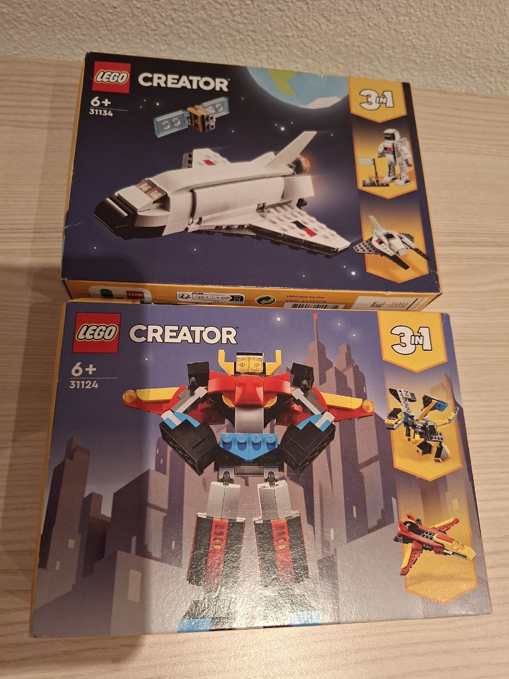 Lego Kit di costruzioni: LEGO Creator 31134 + 31124 set nuovi – Nuovo e nell'imballaggio originale da Novazzano venduto da Cantela