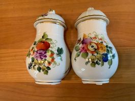 2 Herend Porzellan - grosse Zuckerstreuer - hand-painted