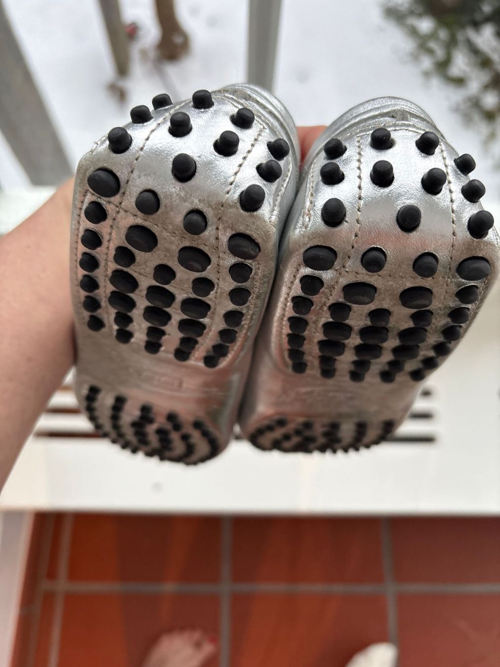 Tod'S Scarpe da donna: Tod's tg. 37,5 argento – Usato da Rancate venduto da FiorAngela011 4
