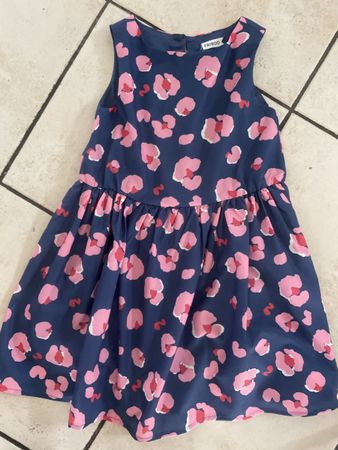 Süsses neues Friboo Kleid, Gr.110/116, Dunkelblau