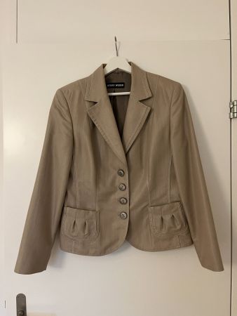 Gerry Weber Blazer Damen Beige elegant Business Jacke Gr.40