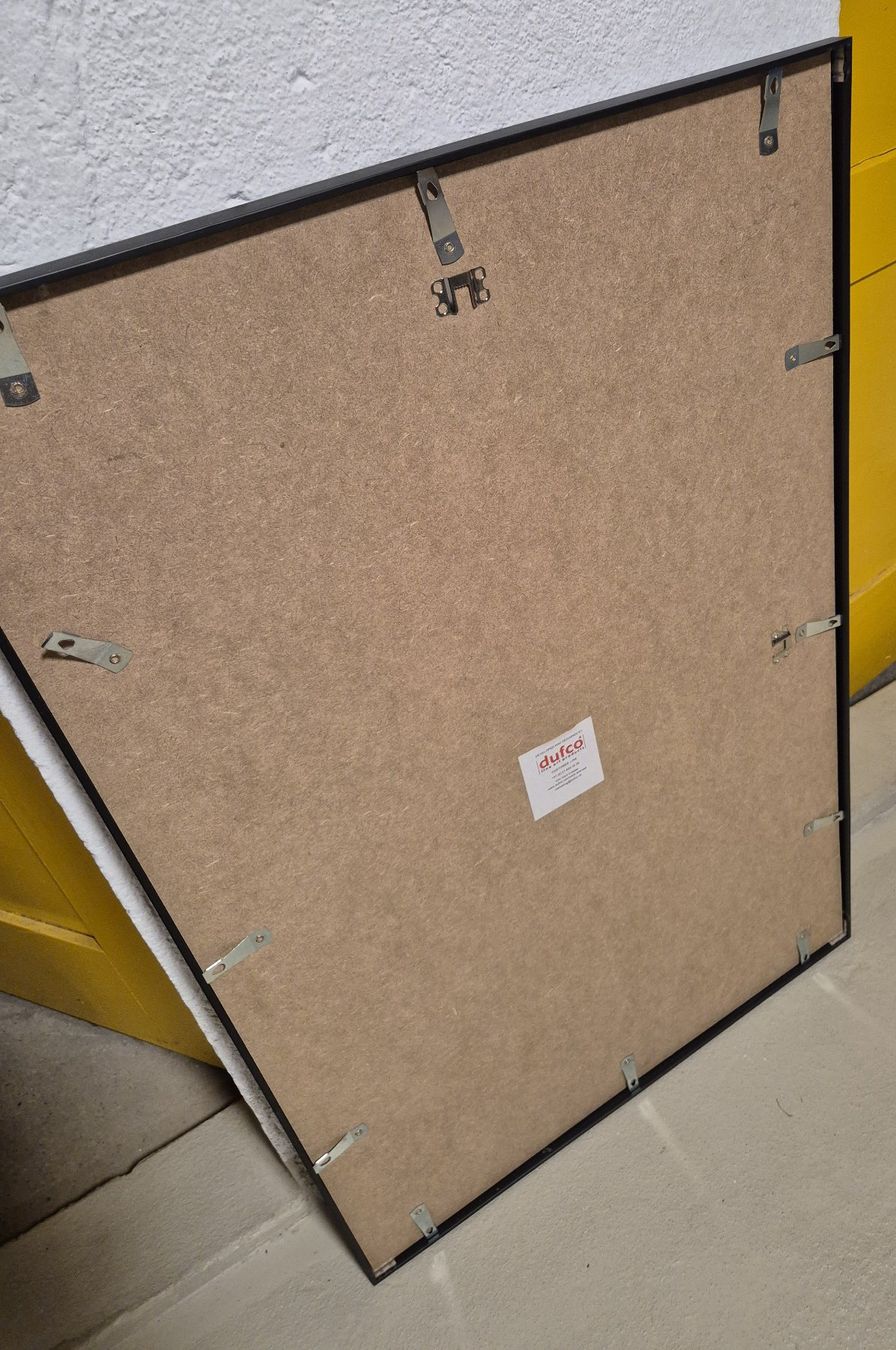 Cornici: Bilderrahmen Kunststoff Anthrazit ca. 93 x 62cm – Usato da Pfäffikon SZ venduto da elan67 2