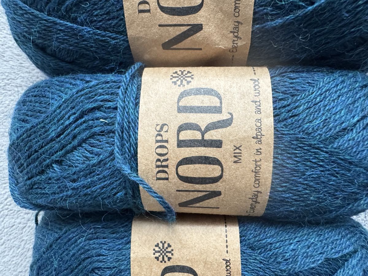 Lana: Strickwolle Drops Nord, 5 Knäuel neu – Nuovo e nell'imballaggio originale da Winterthur venduto da sq2_q8mr 1
