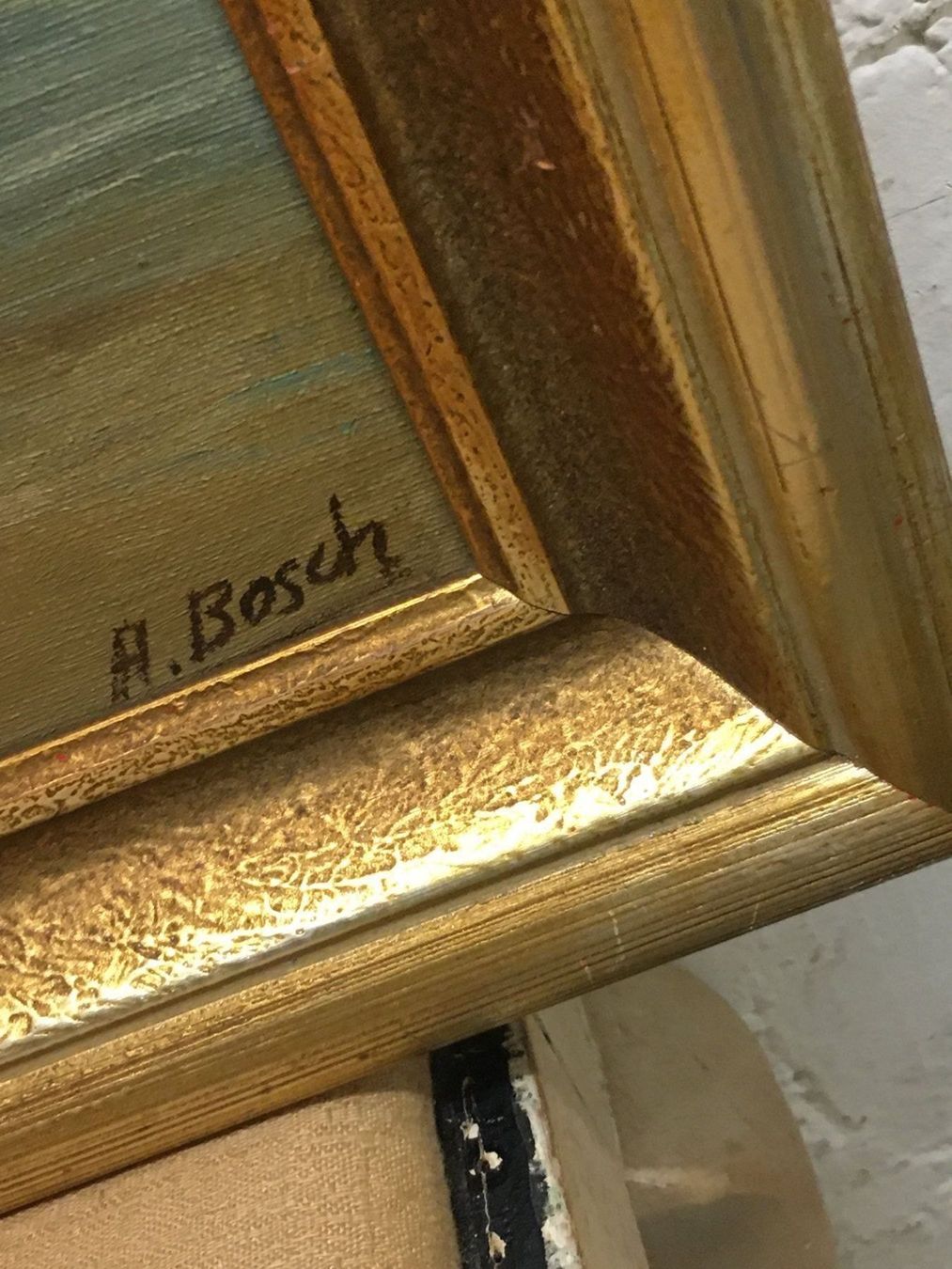 Dipinti: Oel Gemälde   Signiert A. Bosch – Usato da Zürich venduto da Nofelet31 1
