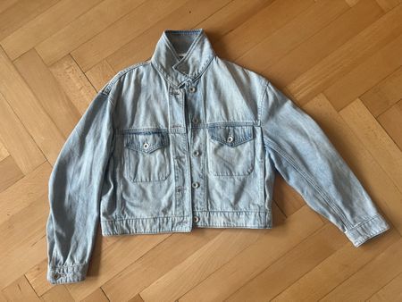 Uniqlo Jeansjacke cropped 34 xs