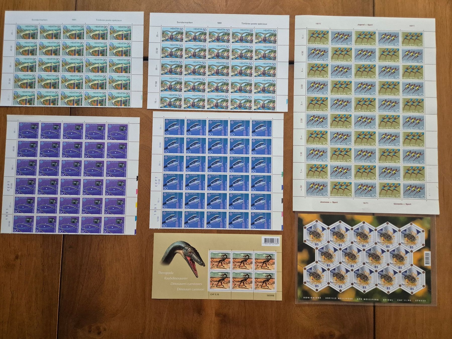Tous les timbres: Frankaturware 100 CHF. GRATISLIEFERUNG ! – Neuf (Voir description) à Horgen par frankatur
