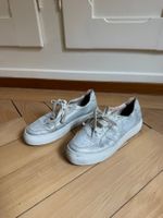 MARC O'POLO - Leder Sneaker silbergrau 39