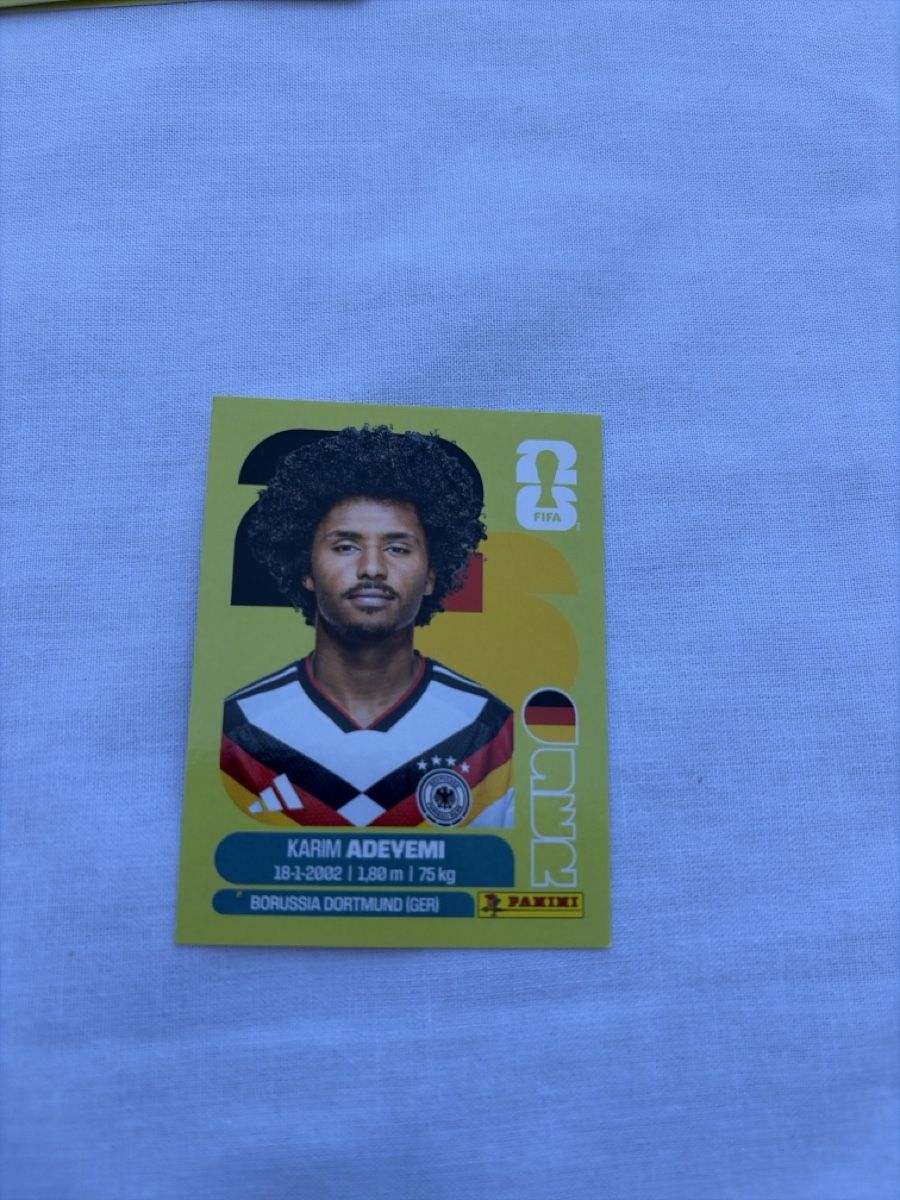 Carte collezionabili: Karim Adeyemi – Nuovo (secondo la descrizione) da Dornach venduto da metallbau.ch