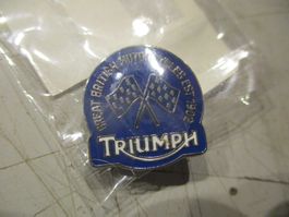 TRIUMPH BADGE UK TÖFF PIN ORIGINAL PARTS TRIUMPH UK BIKES