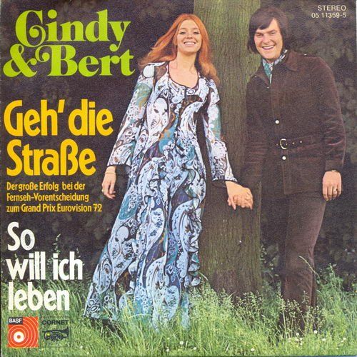 Dischi in vinile: Cindy & Bert - Geh' die Strasse (7") – Usato da Romanshorn venduto da and_2nf7