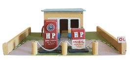 Holz Tankstelle
