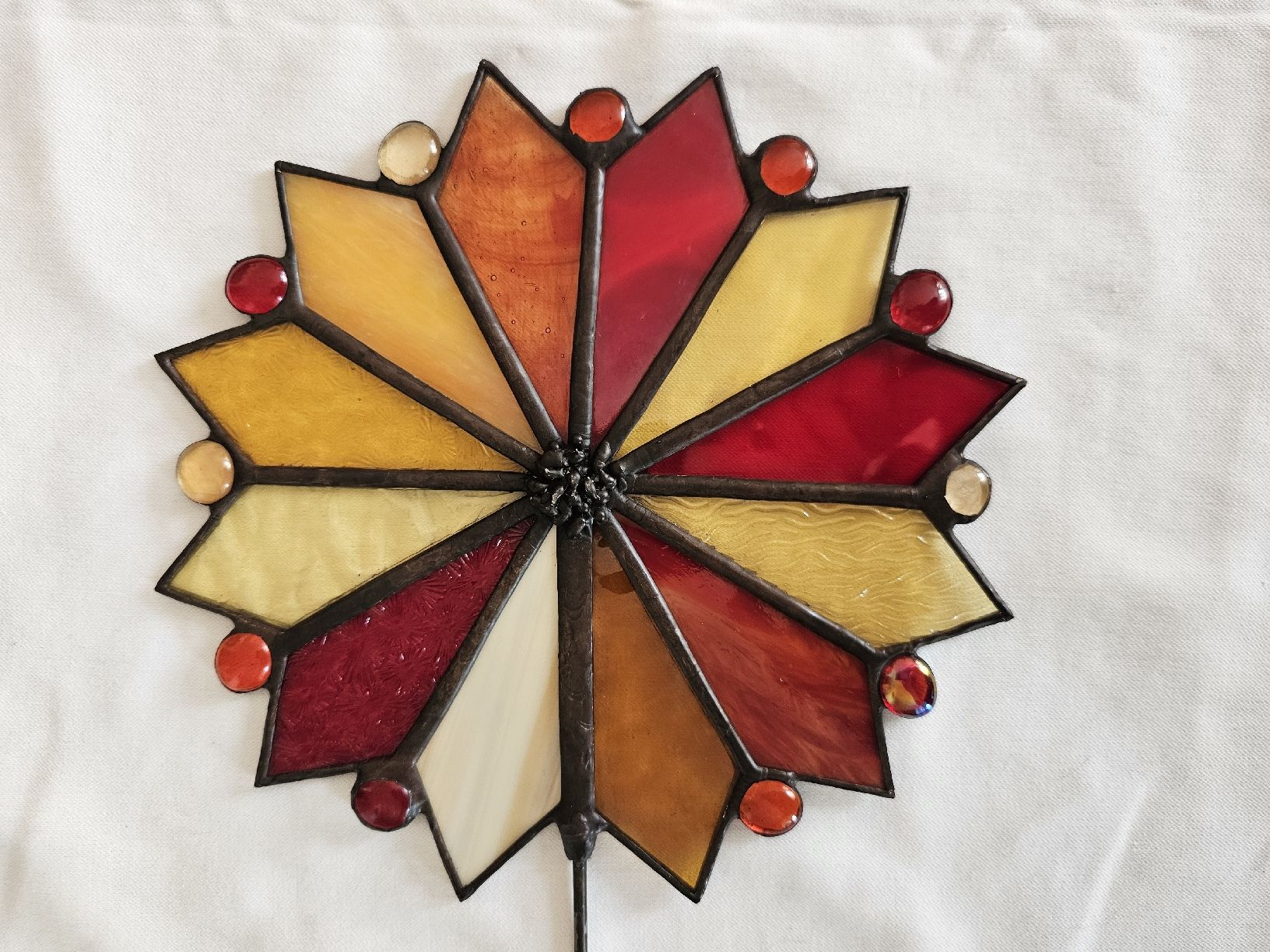 Tutte le decorazioni: Gartenstecker/Suncatcher aus Glas (2) – Nuovo (secondo la descrizione) da Zürich venduto da flogax193 2