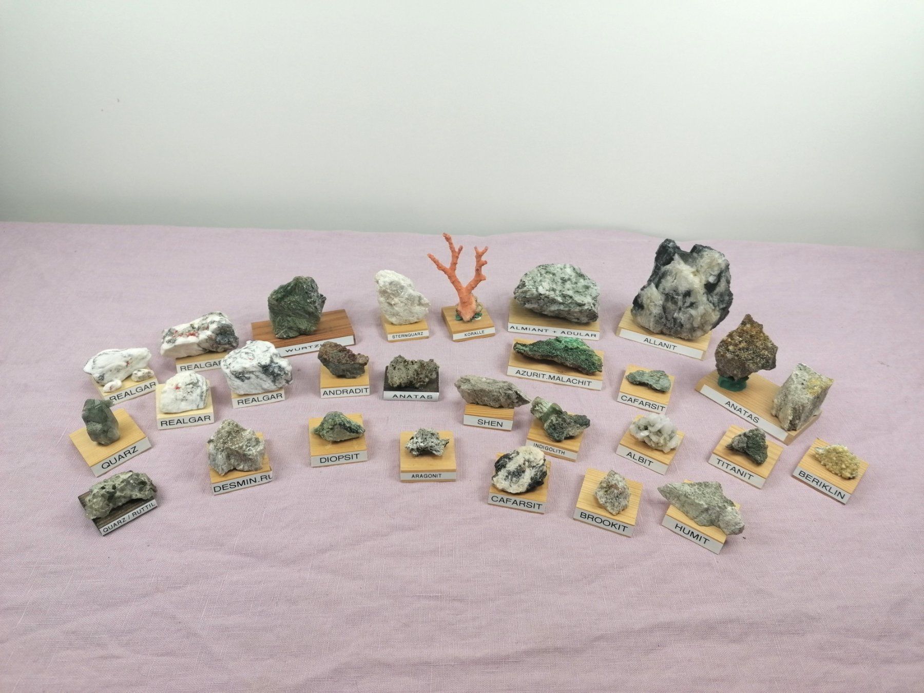 Minerali & Pietre curative: Mineraliensammlung - 27 Stück – Usato da Köniz venduto da Brockenreich