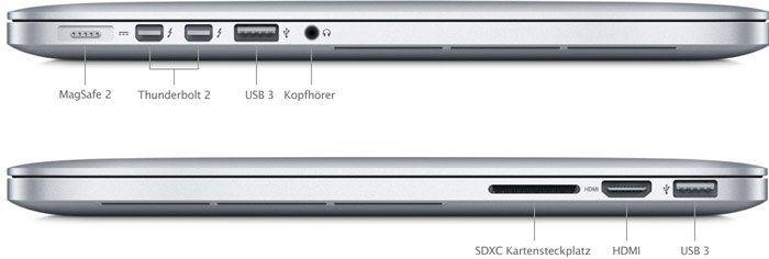 Apple Notebooks: MacBook Pro Retina 15 Zoll – Gebraucht aus Adliswil von Busys 7