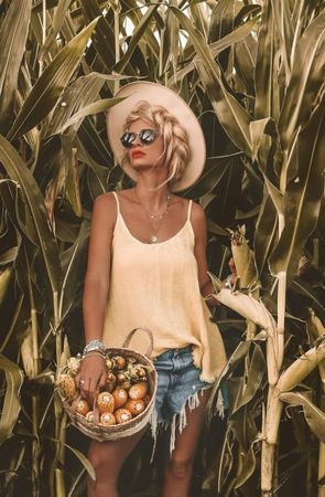 🤩MANGO TOP GELB MIT KNOTEN NEUWERTIG & D&G P.