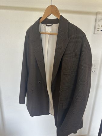 Blazer H&M kariert braun Grösse S guter Zustand