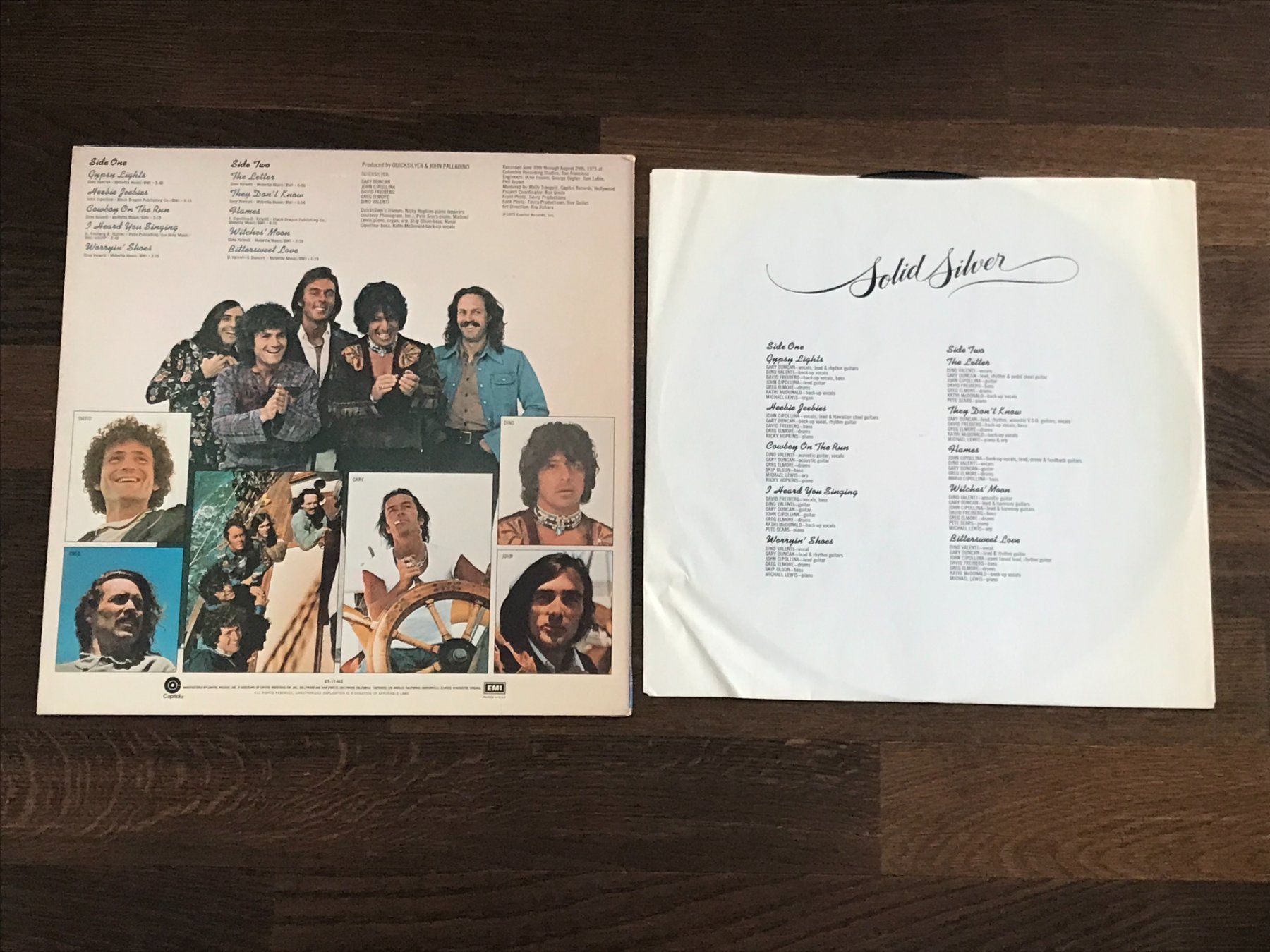 Vinyles: QUICKSILVER MESSENGER SERVICE - Solid Silver – D'occasion à Buchs AG par Archie 1