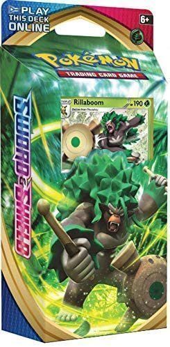Pokémon Carte collezionabili: 2019 Pokémon Rillaboom Theme Deck EN – Nuovo e nell'imballaggio originale da Zürich venduto da Gamecards