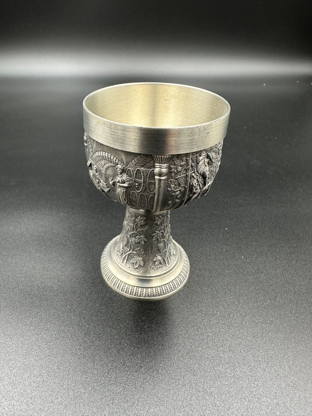 Tazze: Zinnbecher Weinlese – Usato da Arlesheim venduto da Kunst-Krempel 2