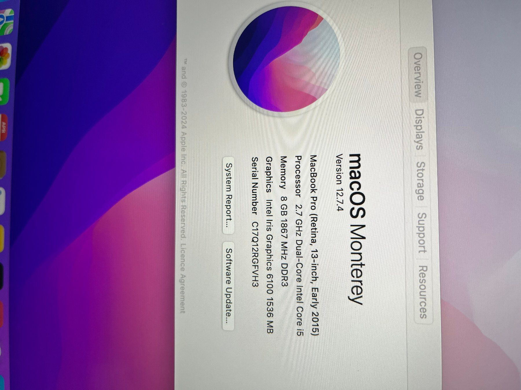 Apple Notebooks: Macbook Pro 2015 – Gebraucht aus Zürich von sve_7tgw 2