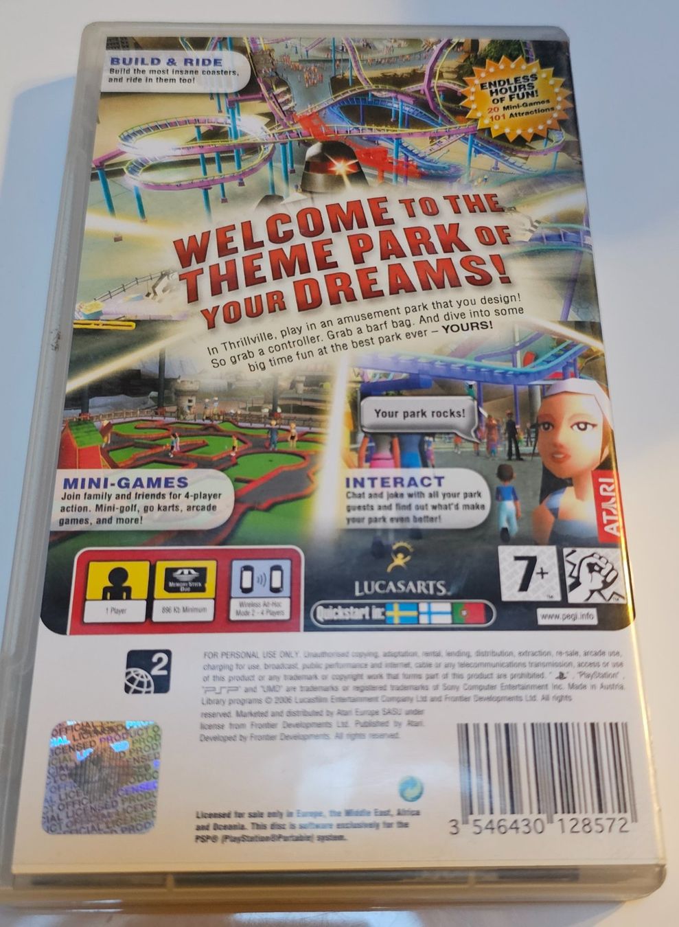 Sony Giochi: PSP Spiel - Thrillville – Usato da La Garde venduto da The_Hammer76 1