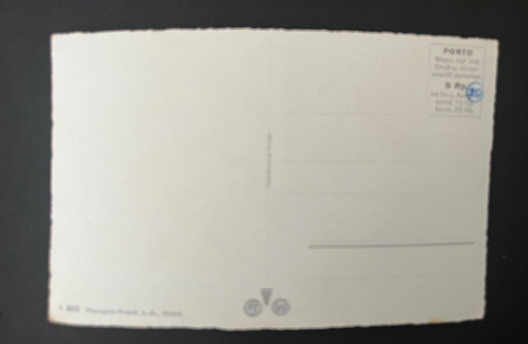 Cartoline postali: Chur Hotel Steinbock, ca 1950 – Usato da Ostermundigen venduto da DaxKarten-75 1