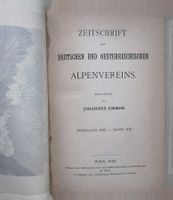 Zeitschrift des Deutschen Alpenvereins 1889
