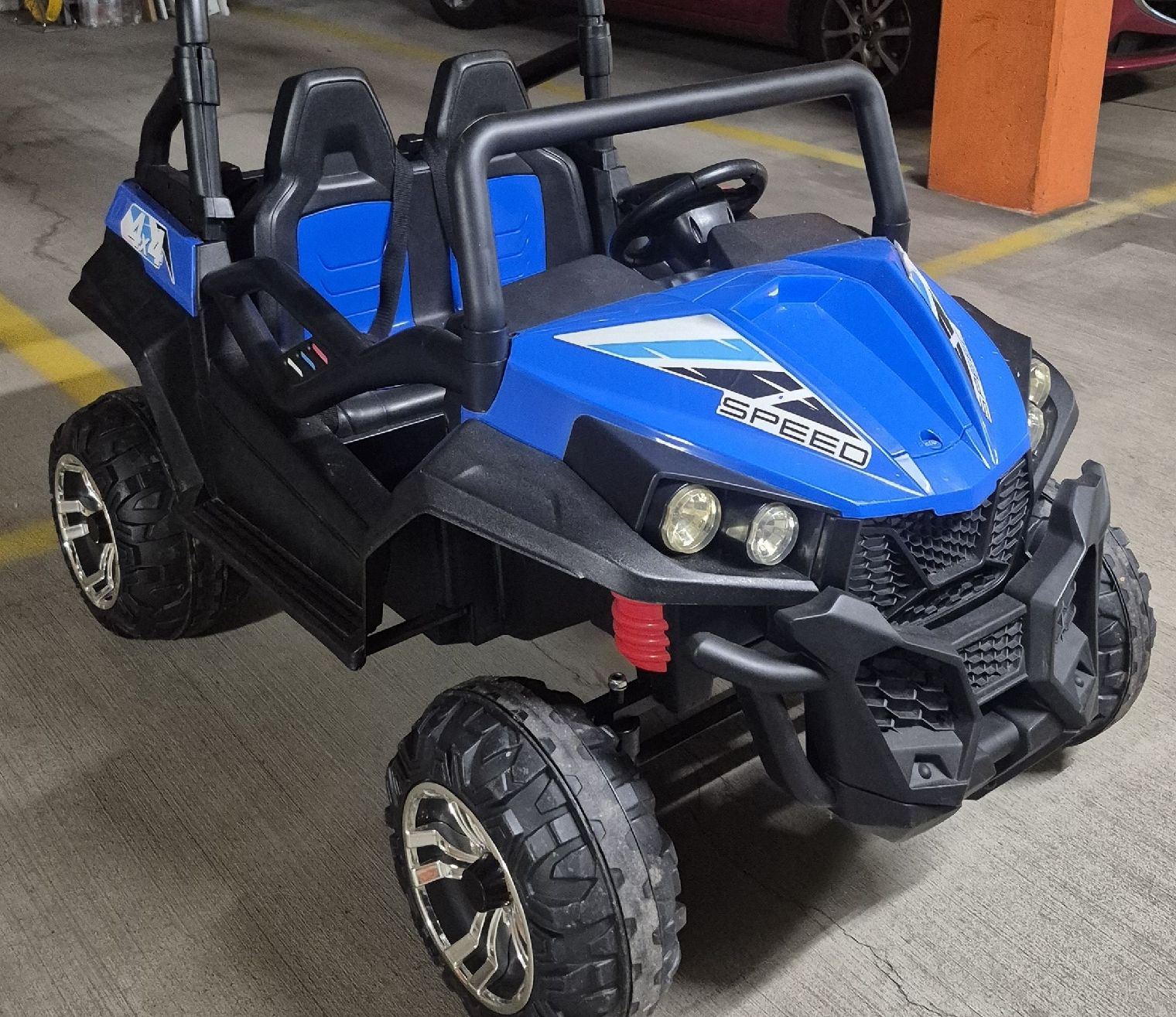Veicoli per bambini: Kinder Elektroauto Buggy Polaris blau – Usato da St.Gallen venduto da Quad87 1