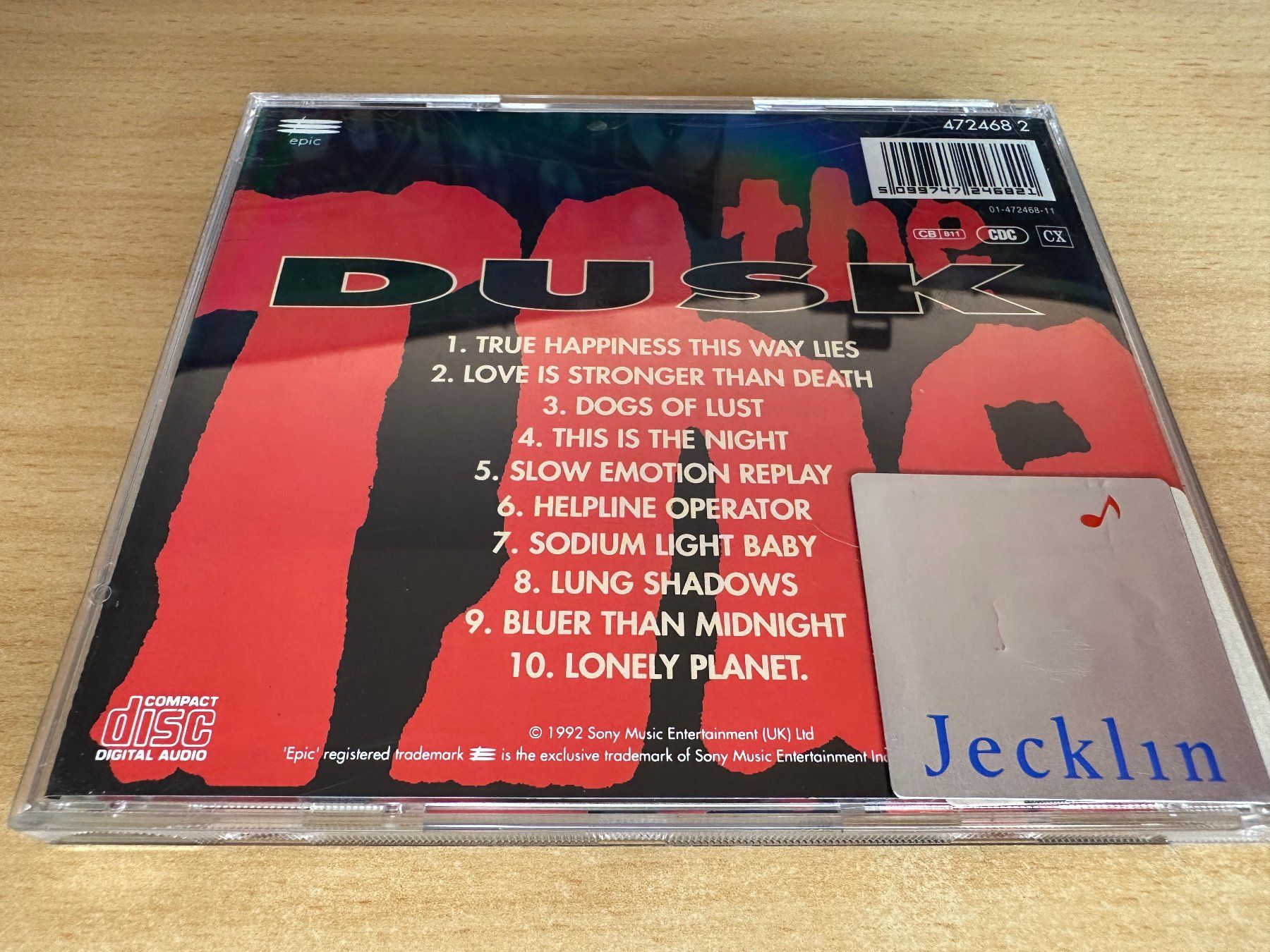 CDs: The The – Dusk – Gebraucht aus Rikon im Tösstal von Alpenmutz 1