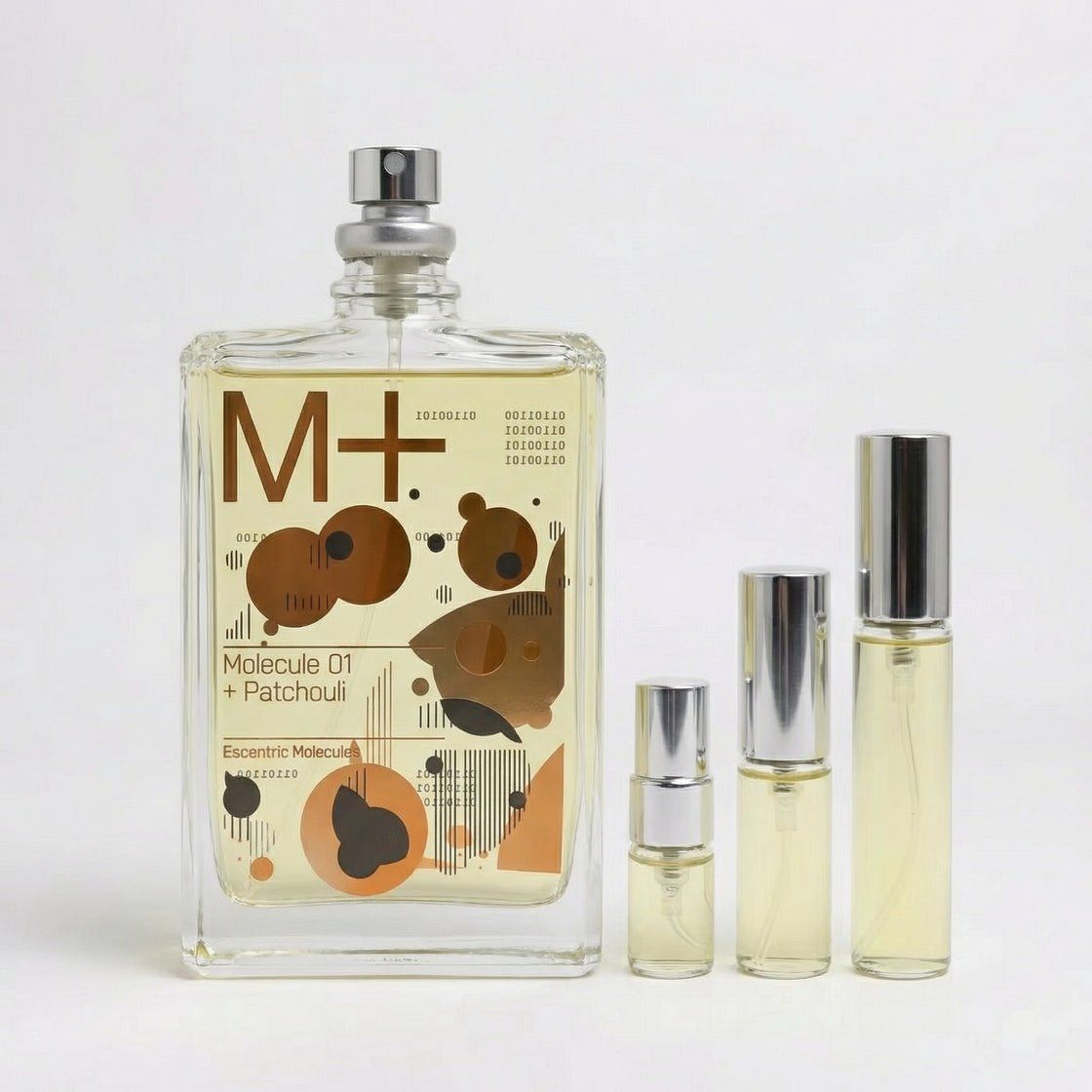 Profumi & Eau de Toilette: 2ml à 10ml - Escentric Molecules 01 + Patchouli (Decant) – Usato da Onex venduto da Fragsplit