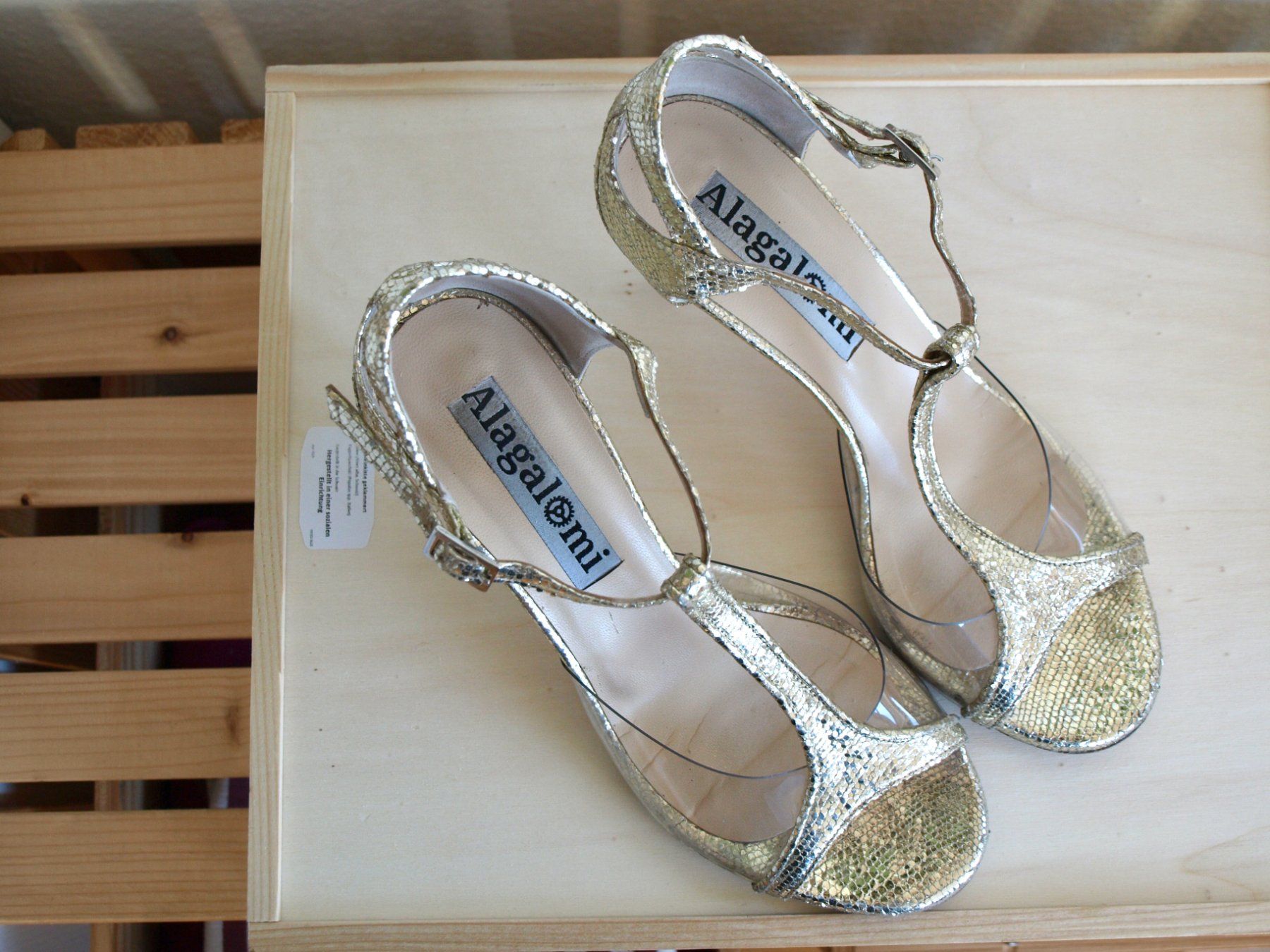 Damenschuhe: Alagalomi Tangoschuhe Gr. 38 – Gebraucht aus Dornach von Zimtundzucker