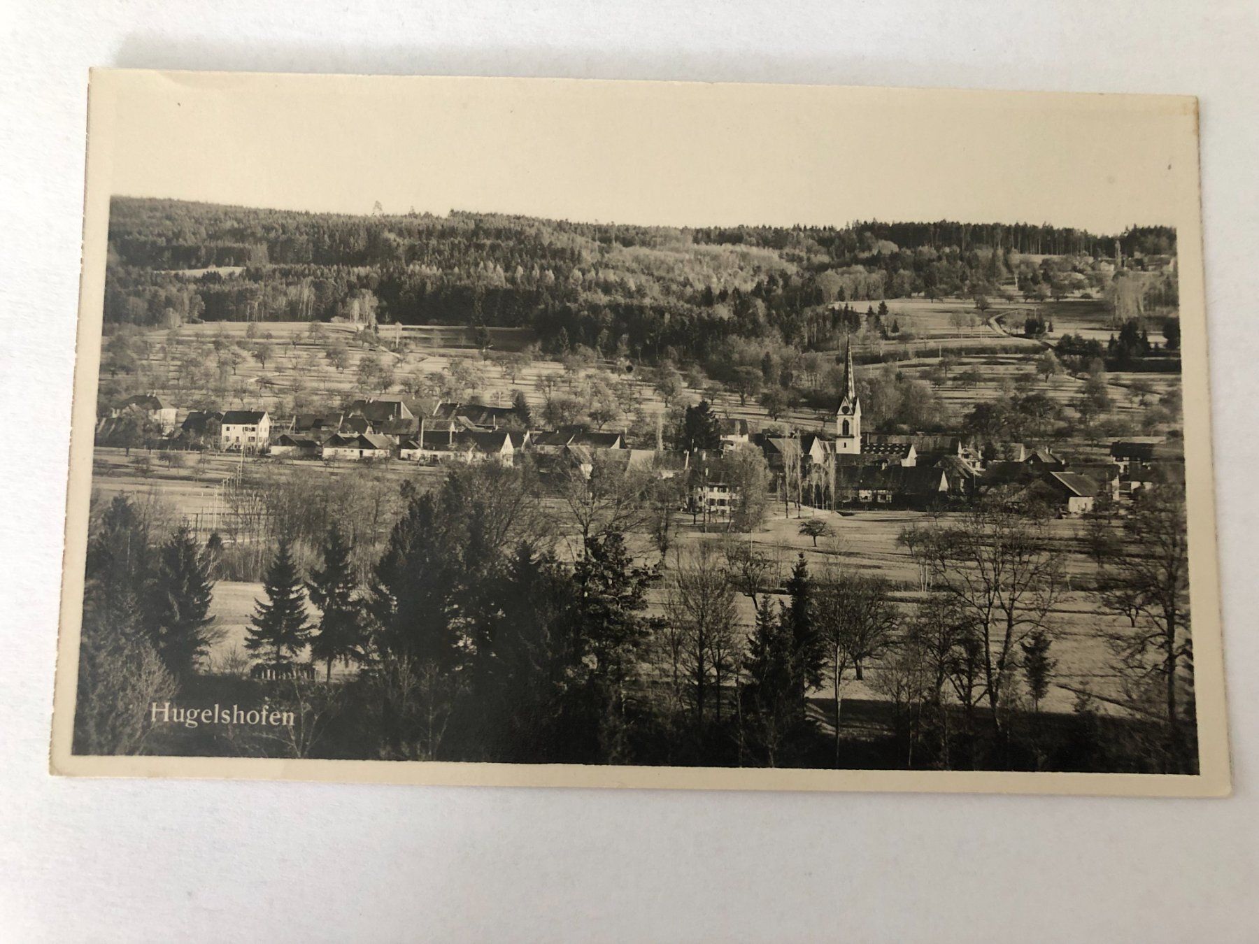Cartoline postali: Ansichtskarte Hugelshofen – Usato da Pfäffikon ZH venduto da Waltoversand