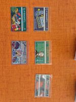 Verschiedene Taxcards