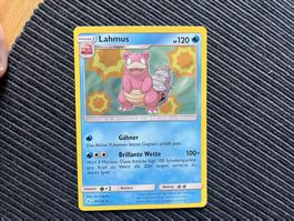 Pokemon Lahmus Holo Unbroken Bonds near Mint