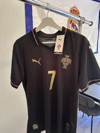 🇵🇹 Portugal Schwarz Ronaldo #7 Spielerversion L