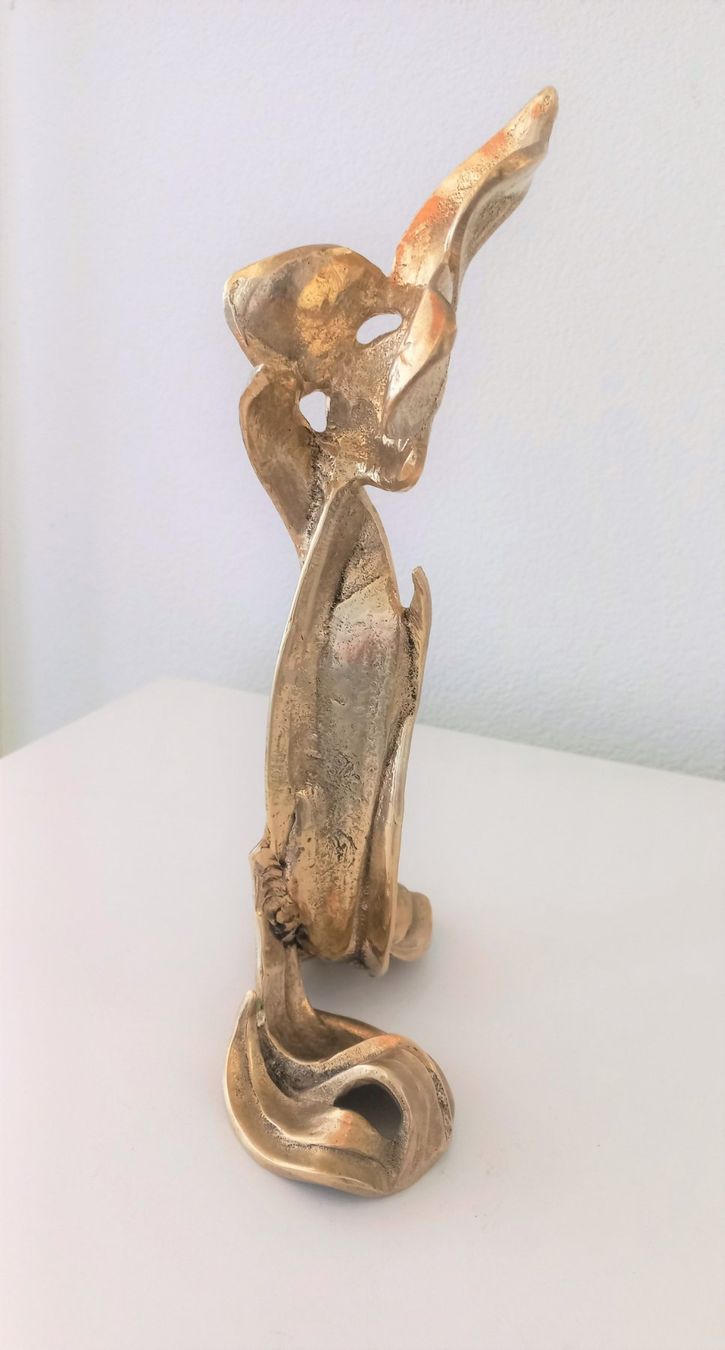 Sculture & Statue: Art Déco antike Messingskulptur Iris – Usato da Bévilard venduto da Orscha 7