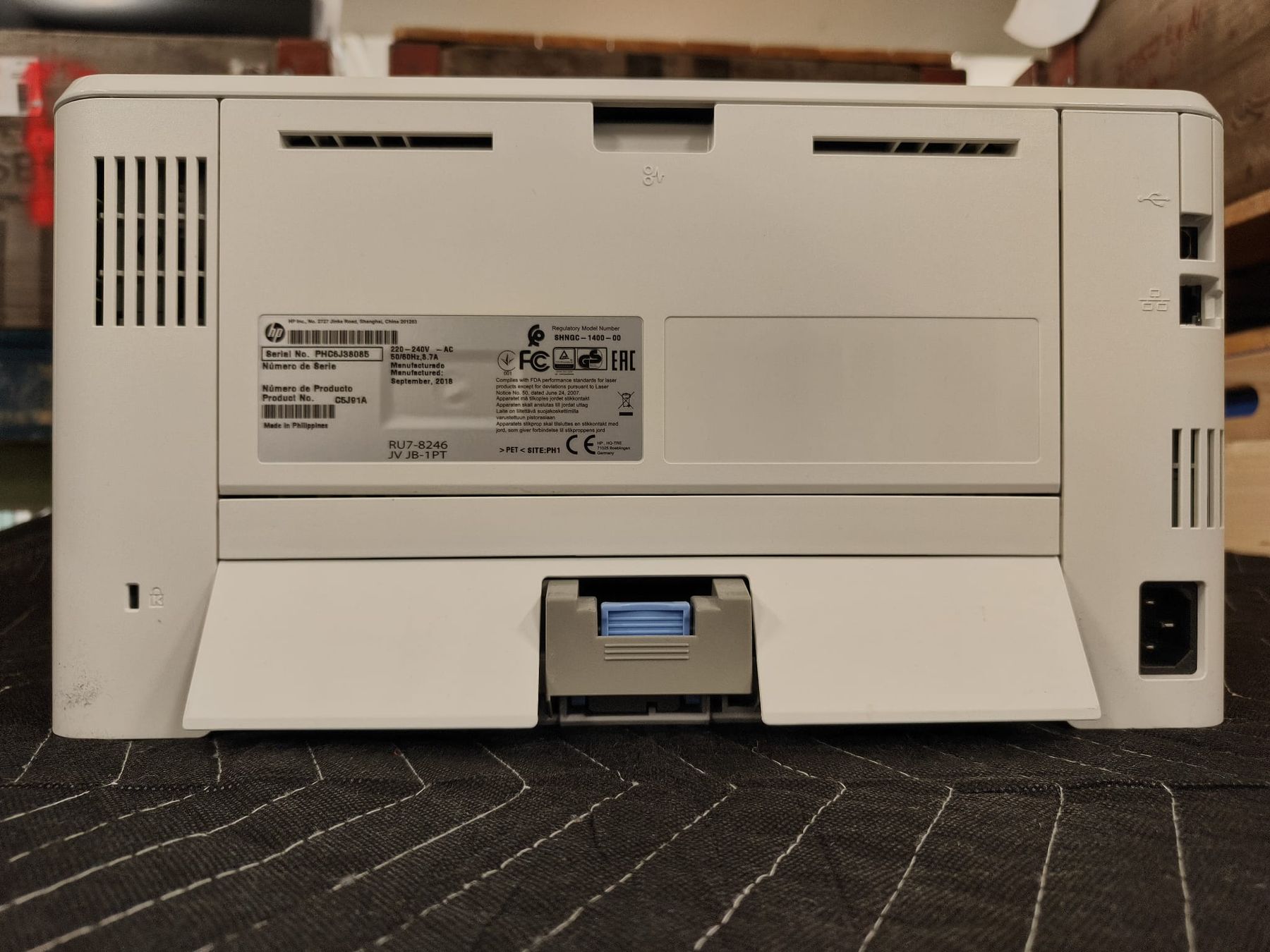 Hewlett Packard Drucker: HP LaserJet Pro M402dne S/W-Laserdrucker mit Duplex – Gebraucht aus Affoltern am Albis von Zapro 3