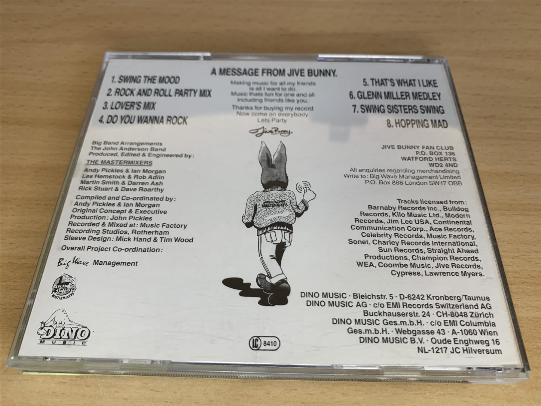 CD: Jive Bunny - The Album – Usato da Rikon im Tösstal venduto da Alpenmutz 1