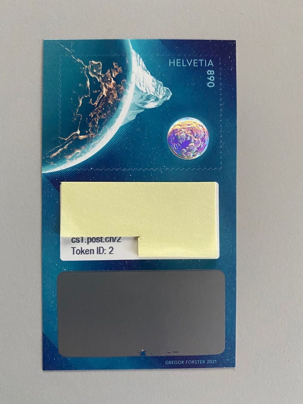 Tutti i francobolli: Swiss Crypto Stamp ID 2 – Usato da Dietlikon venduto da Raffels