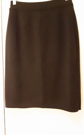 Jupe noire, S, cachemire, avec doublure, très bon état