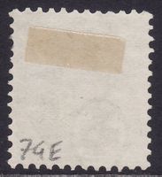 Abart ZNr. 74E.1.11 (Kontrollz. durch die Zähnung berührt)