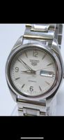Seiko 5 Automatic White Dial – Herren Uhr –7S26 – Sichtboden